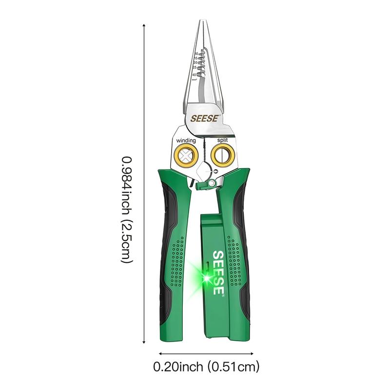 SEESE 8-in-1 Multi-Function Wire Stripper