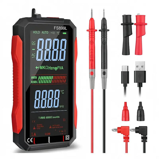 Fully Automatic TRMS 6000-Count Digital Multimeter