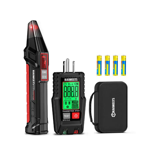 All-in-One AC Circuit Breaker Finder & Voltage Tester Kit