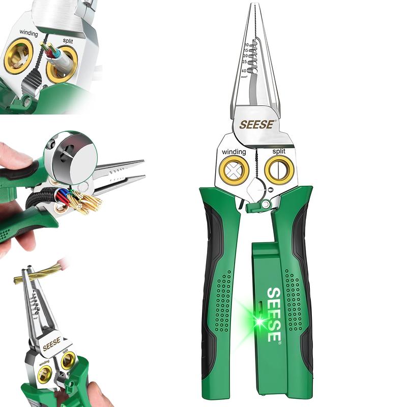 SEESE 8-in-1 Multi-Function Wire Stripper