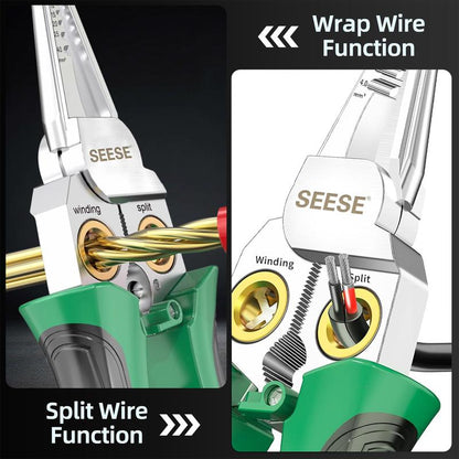 SEESE 8-in-1 Multi-Function Wire Stripper