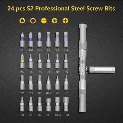 SEESE 24-in-1 Magnetic Screwdriver Set